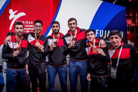 Taekvondo üzrə Azərbaycan millisi komandalararası dünya çempionatını bürünc medalla başa vurub