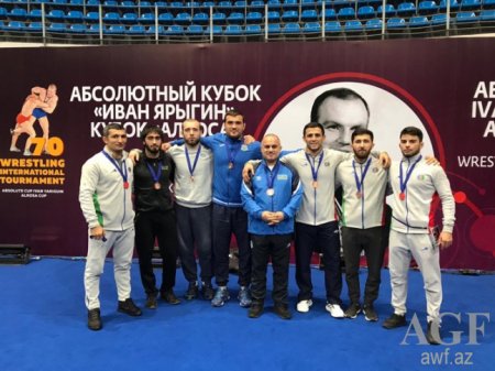 Yunan-Roma güləşçilərimiz Moskvada bürünc medal qazanıb