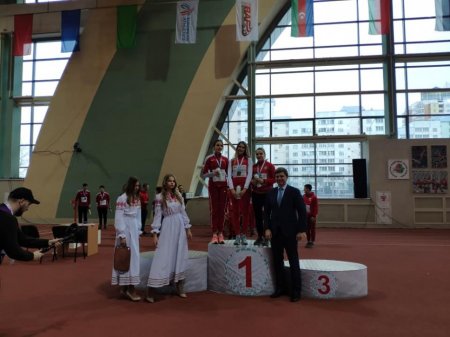 Minskdə atletika üzrə beynəlxalq turnirə yekun vurulub