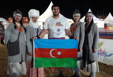 Azərbaycanlı sumoçu ümumdünya etno festivalında üçüncü bürünc medalını qazanıb