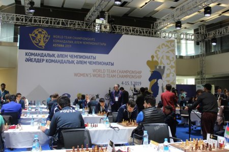 Şahmat üzrə Azərbaycan millisi dünya çempionatında Misir yığmasına qalib gəlib