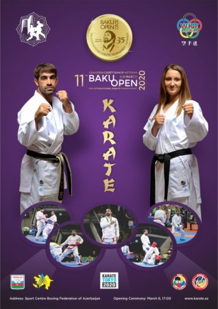 Karate üzrə 11-ci beynəlxalq “Baku open” turniri keçiriləcək