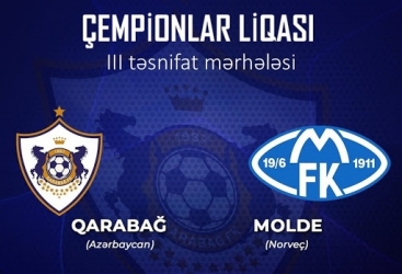  “Qarabağ”-“Molde” oyununu Serbiyadan olan hakimlər briqadası idarə edəcək