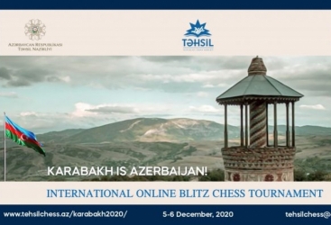 Şahmat üzrə “Qarabağ Azərbaycandır!” turniri start götürüb