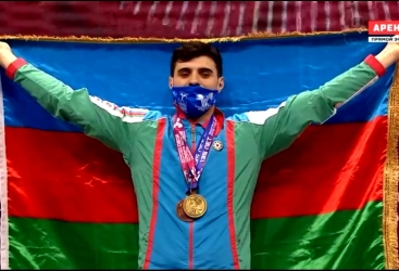 Azərbaycan ağırlıqqaldıranı Avropa çempionatında bir qızıl və bir bürünc medal qazanıb