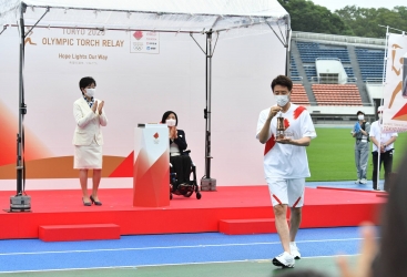 Olimpiya Oyunlarının məşəli Tokioya gətirilib