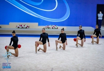 Bədii gimnastlarımız İsraildə keçirilmiş Qran-Pri yarışlarında beş medal qazanıblar