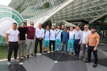 Azərbaycan karateçiləri Tokioya Yay Olimpiya Oyunlarına yollanıblar