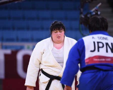 Cüdoçumuz İrina Kindzerska Tokio Olimpiadasının yarımfinal mərhələsinə yüksəlib
