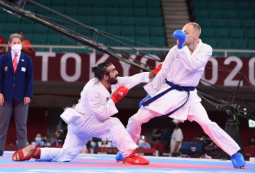 Azərbaycan karateçisi Rəfael Ağayev Tokio Olimpiadasına qələbə ilə başlayıb