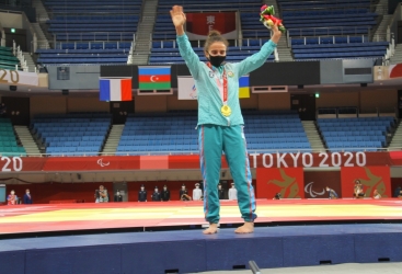Paralimpiya çempionu Şəhanə Hacıyeva: Tokioda Azərbaycan himnini səsləndirdiyim üçün xoşbəxtəm