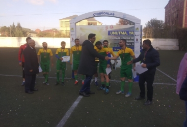 Tovuz Rayon Gənclər və İdman İdarəsi “Unutma, YAŞAT” futbol turnirinin qalibi olub