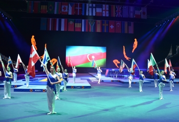 Bakıda batut gimnastikası üzrə 28-ci dünya yaş qrupları yarışları davam edir