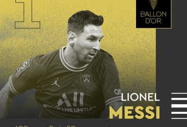 Lionel Messi karyerasında 7-ci dəfə "Qızıl top" mükafatını qazanıb