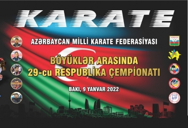 Karate üzrə böyüklər arasında 29-cu respublika çempionatı keçiriləcək