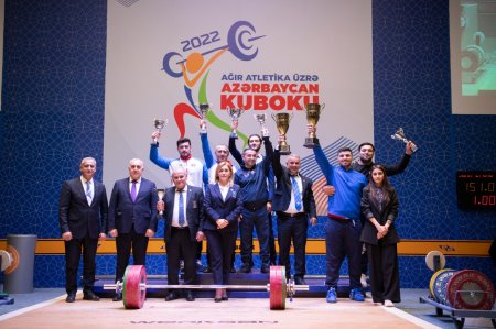 Ağır atletika üzrə Azərbaycan Kuboku başa çatıb