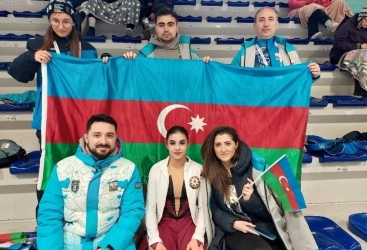 Azərbaycanın konkisürəni Avropa Gəncləri Qış Olimpiya Festivalında çıxış edib