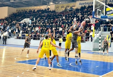 “Gəncə” basketbol komandası “Neftçi”yə qalib gəlib