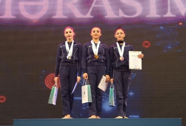 Bədii gimnastika üzrə 28-ci Azərbaycan çempionatına yekun vurulub