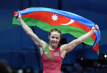 Qadın güləşçimiz Mariya Stadnik 9-cu dəfə Avropa çempionu olub