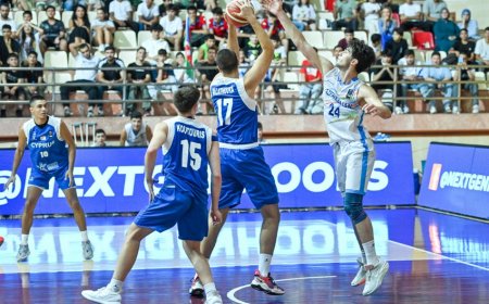 Avropa çempionatı: Basketbol üzrə Azərbaycan millisi Kipr yığmasına uduzub
