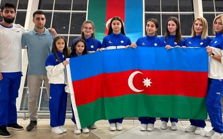 Azərbaycan gimnastları Bolqarıstana yollanıblar