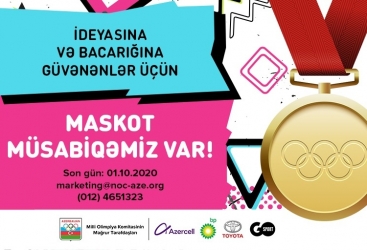 Azərbaycan Milli Olimpiya Komitəsi maskot müsabiqəsi elan edir
