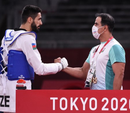 “Tokio-2020”: Milad Beiqi Hərçəqani dörddəbir finalda rəqibinə məğlub olub