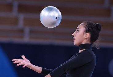 "Tokio-2020": Gimnastımız Zöhrə Ağamirova üçüncü proqramını təqdim edib