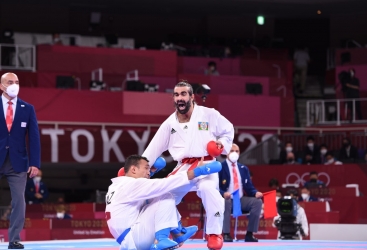 "Tokio-2020": Karateçimiz Rəfael Ağayev yarımfinala yüksəlib