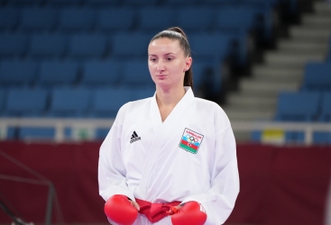 Karateçimiz İrina Zaretska Tokio Olimpiadasının finalına yüksəlib