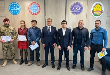 Ölkəmizdə yeni kikboksinq klubu yaradılıb Ölkəmizdə yeni kikboksinq klubu yaradılıb