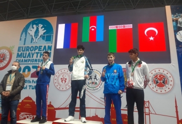 Azərbaycan muay-tayçıları Avropa çempionatında doqquz medal qazanıblar