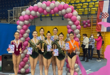 Bədii gimnastlarımız “Gracia Fair Cup” beynəlxalq turnirindən 2 qızıl medal qazanıblar