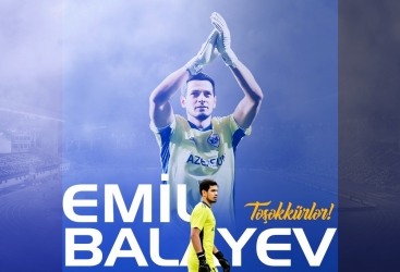 “Qarabağ” klubu qapıçısı Emil Balayevlə yollarını ayırıb