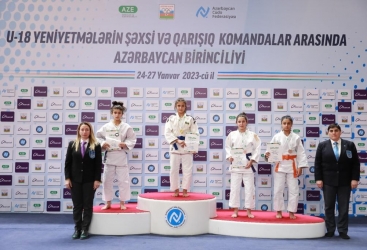 U-18 yeniyetmələr arasında Azərbaycan birinciliyinin fərdi yarışlarına yekun vurulub