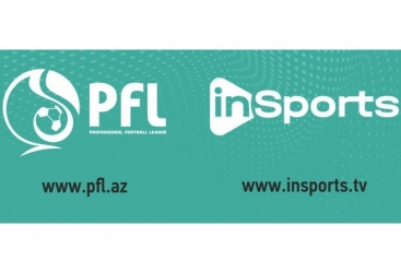 Peşəkar Futbol Liqası “Insports.tv” ilə əməkdaşlığa başlayıb