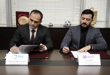 Peşəkar Futbol Liqası tərəfdaşlıq müqaviləsi imzalayıb