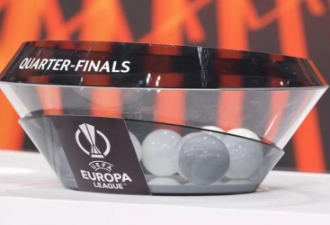 UEFA Avropa Liqasında dörddəbir final mərhələsinin püşkü atılıb