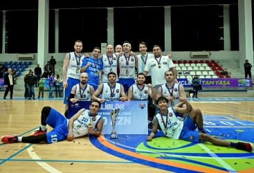 “Caspian Storm” basketbol komandası həvəskarlar liqasının qalibi olub