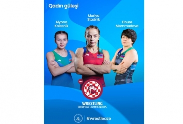 Güləşçimiz Mariya Stadnik doqquzuncu dəfə Avropa çempionatının finalına yüksəlib
