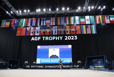 Bakıda bədii gimnastika üzrə dünya kuboku yarışları davam edir