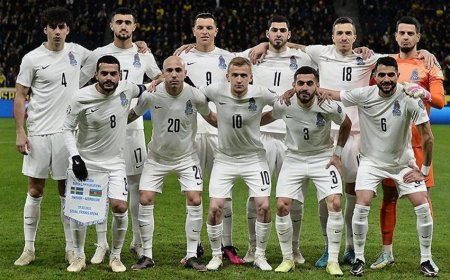 Azərbaycan millisi FIFA reytinqində 3 pillə geriləyib