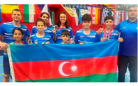 Azərbaycan badmintonçuları Serbiyada üç medal qazanıblar
