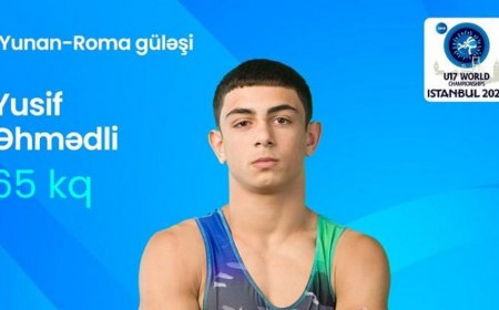 Dünya çempionatı: Azərbaycanın yunan-Roma güləşçisi finala yüksəlib