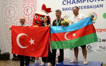 Bakıda medal qazanan türkiyəli idmançı: 