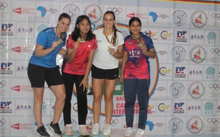 Azərbaycan badmintonçusu beynəlxalq turnirdə qızıl medal qazanıb