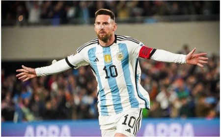 Messi 9 ildən sonra milli komandadakı rəsmi oyunda əvəzlənib