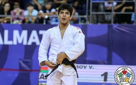 Dünya çempionatı: Azərbaycan cüdoçusu gümüş medal qazanıb