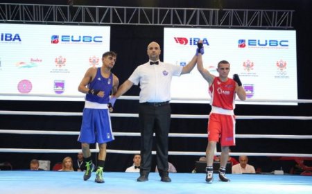 Azərbaycan boksçusu Avropa Kubokunun finalına yüksəlib